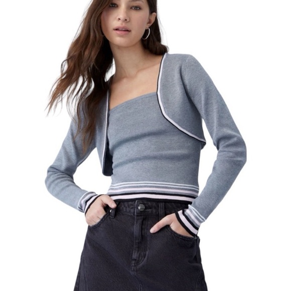 Skirt Black Denim Mid Rise Mini Skirt Shein NEW WITHOUT TAGS Size L - Picture 13 of 13